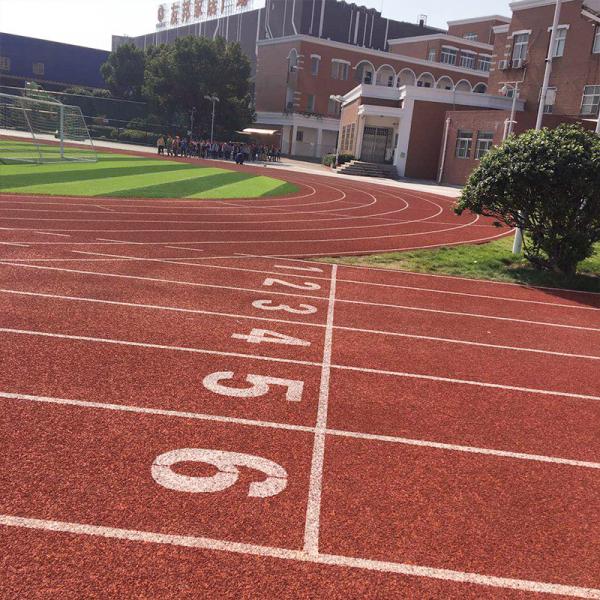 IAAF Standard Aging Resistance Athletic Track Surfaces UV-Resistance