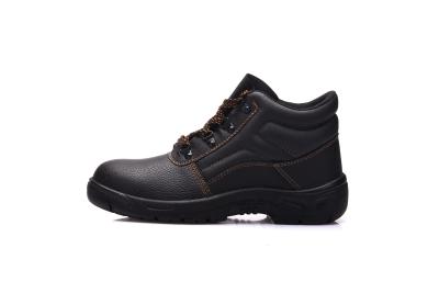 Anti Puncture Industrial Safety Shoes Double Density Genuine Leather Material
