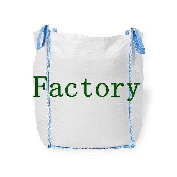 Cross Corner Loop FIBC Big Bag 1000kg 1500kg 2000kg sand bulk big bags For Transport Packing