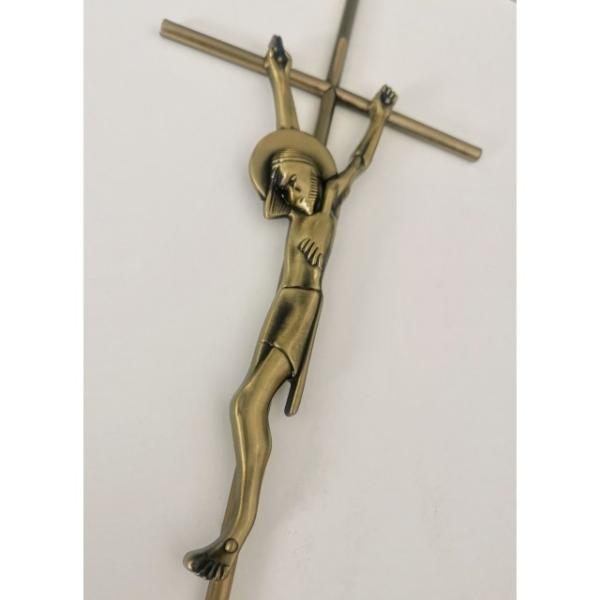 Antique Brass Adult Coffin Ornaments Crucifix