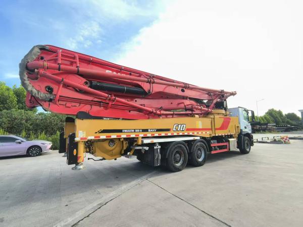 Used 2020 SANY 52m Boom Pump Truck wih Mercedes Benz truck