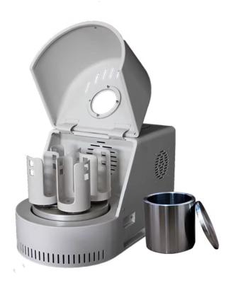 Máquina de molienda planetaria de laboratorio a nanoescala semicircular, dispositivo compacto y altamente eficiente