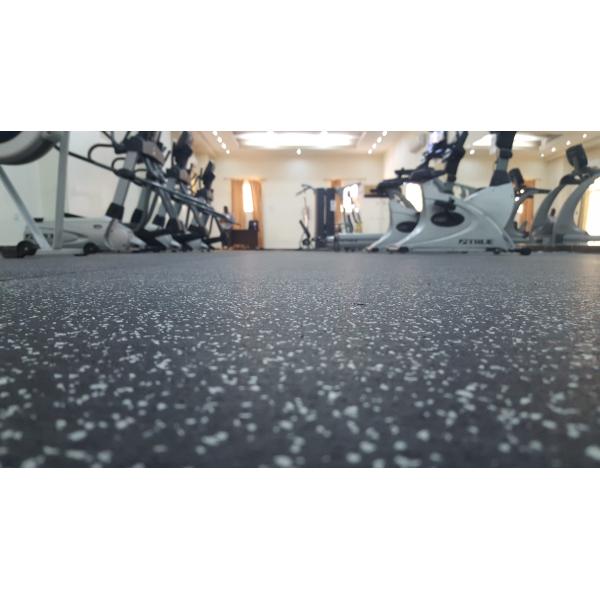 ITF Outdoor Rubber Gym Mats Recycled SBR Granules Mould Proof