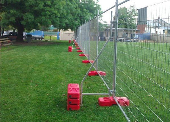 Anti Climb Temporary Barricade Fence , 1.8x2.4m Movable Temporary Fence