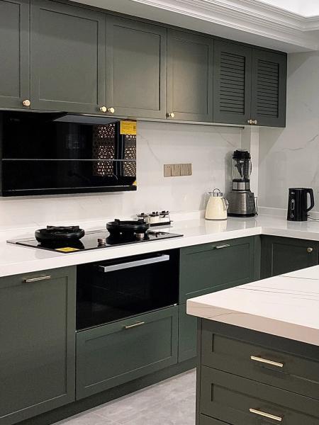Kitchen Cabinet Design Artificial Stone Export Packing Wardrobe Cabinets