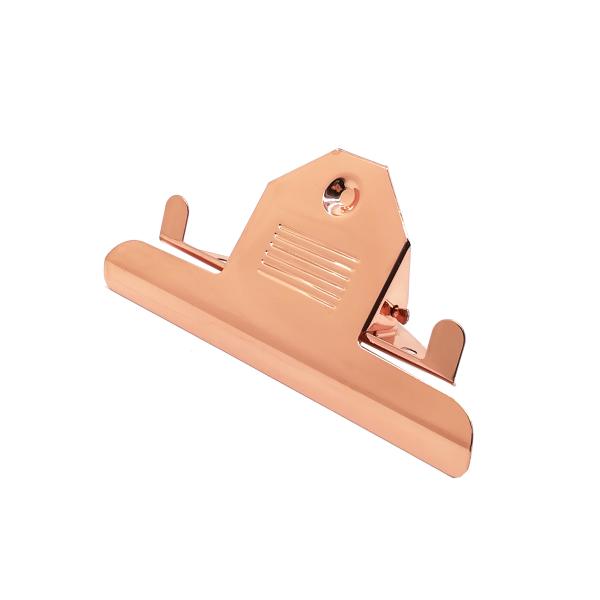 Color Office Stationery Check Pattern Big Binder Clips 120mm For Clipboard JC-143