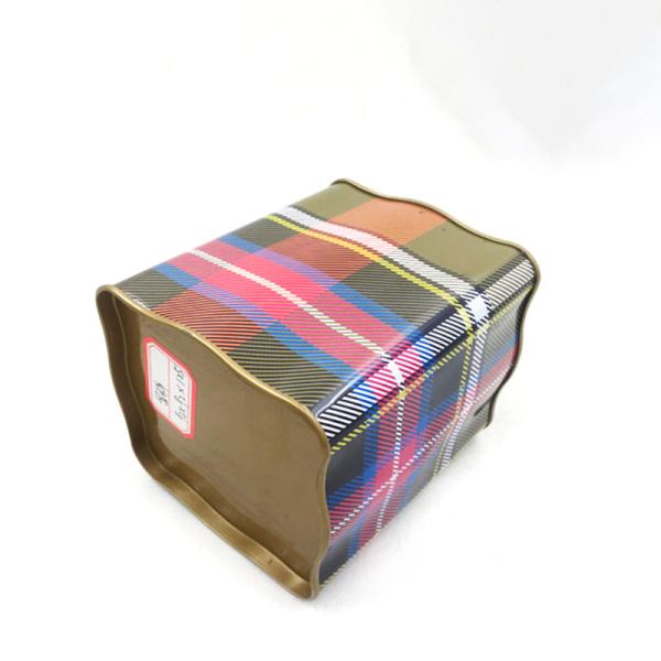 4 Color Gift Tin Cans Candy Metal Packaging Chocolate 0.28mm Two Piece Cans