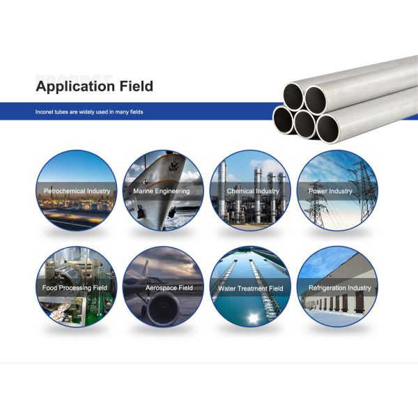 Inconel 600 Tube with 1354-1413 ℃ Melting Range Corrosion Resistant and High Temperature Resistant for Chemical Processing