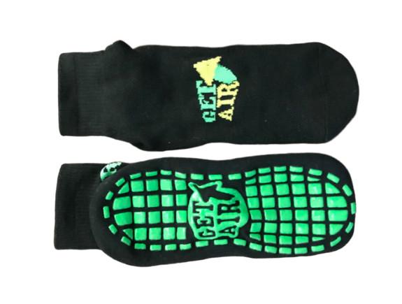Get Air Trampoline Park Family Fun Toddler Safety Grip Socks , Kids Non Slip Socks , Knitting Jumping Socks