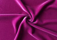 Tela contínua esmagada brilhante de veludo do Spandex do sofá 250gsm da malha