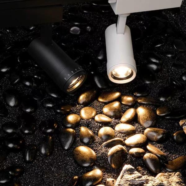 10-60 Degree Zoomable Lens Track Light for Modern Design Style Museum Exhibition Hotel