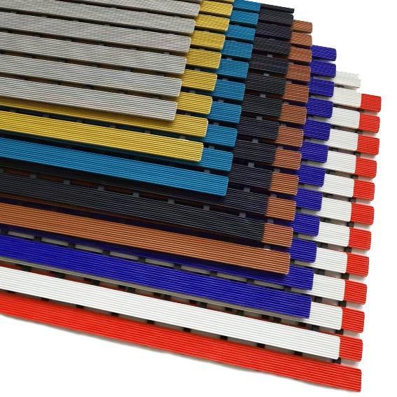 PVC Anti Slip Floor Mat 45x75cm 6mm Thick for Shower Bathroom
