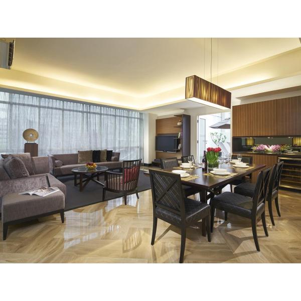 Interior Modern Wood Panel Hotel Bedroom Furniture Sets