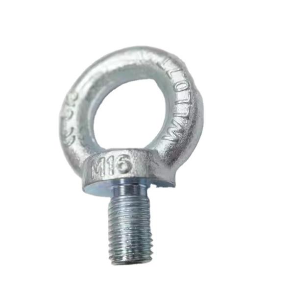 ZINC Finish Eye Bolt Eye Screw M6-M36 Carbon Steel Lifting Ring with Galvanized DIN580