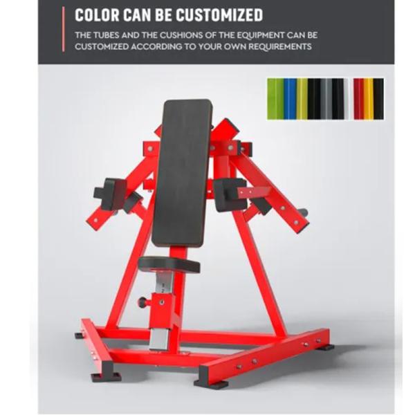 Plate Loaded Shoulder Press Gym Seated Machine Pretty TIG Welding