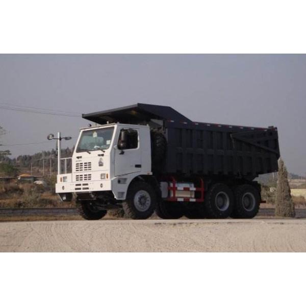 SINOTRUK HOWO 420 Hp Heavy Duty Dump Truck / Mining Dump Truck 70 Ton Loading Capacity