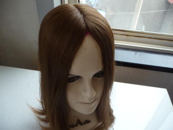 Couverture moyenne Toupe à cheveux féminins 130% Densité Toupe à cheveux féminins