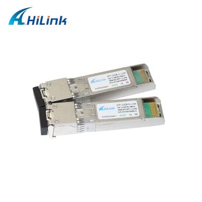 10Gb/S 100KM BiDi SFP+ Transceiver 1490/1550nm Single Module LC Connector DOM