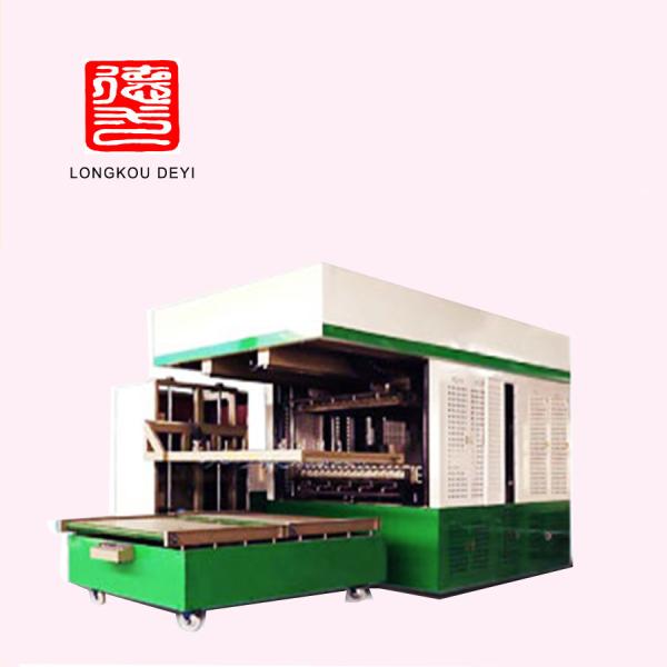 fiber tableware meal box sugarcane bagasse pulp thermoforming machine