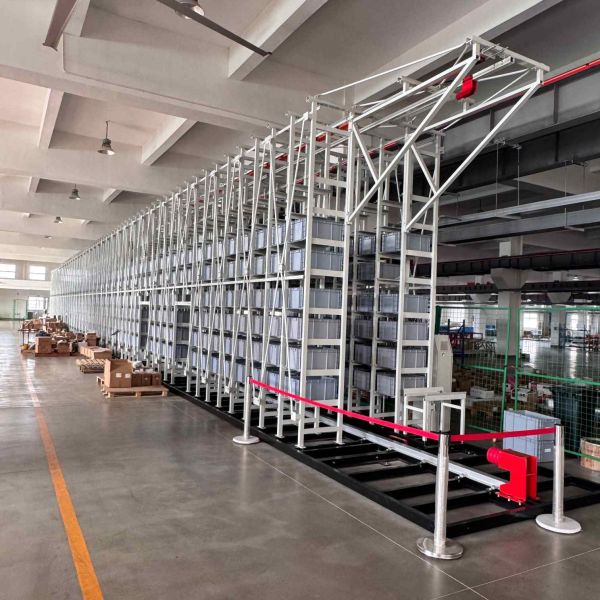 Narrow Aisle Automated Control Bin Stacker Crane For High Density Storage Systems