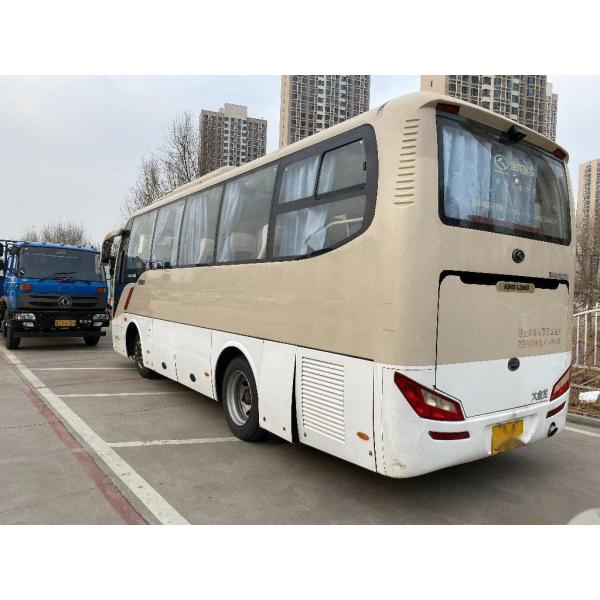 Used Kinglong Bus Model XMQ6802 32 Seats Steel Chassis Left Hand Drive Used Tour Bus