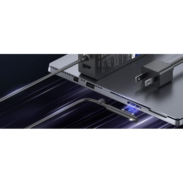 High Quality 65W Surface Pro Charger for Microsoft Surface Pro 9 8 7+,7 6 5 4 3 X Windows Surface Laptop5,4,3,2,1 44W 36W Laptop