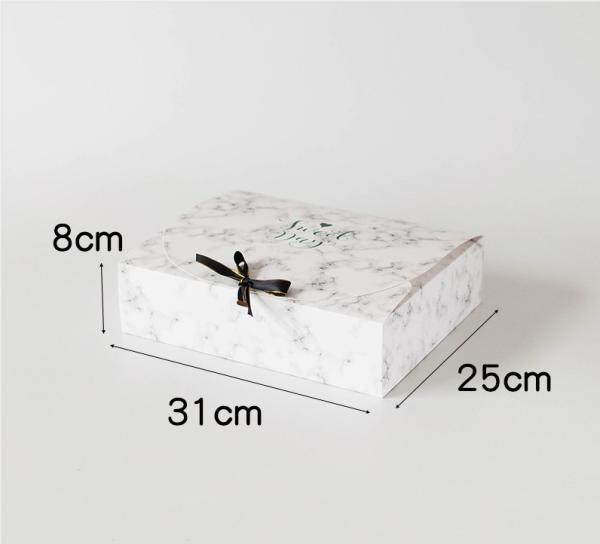 Caixas de presente de carimbo quentes de Logo Foldable Cardboard Paper Jewelry
