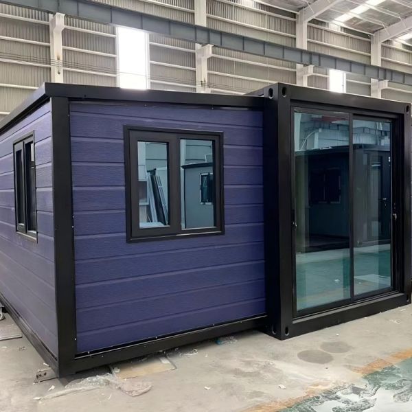 Standard Prefabricated Portable 40ft Foldable Expandable Container House Prefab Mobile Tiny Home 2 3 Bedroom