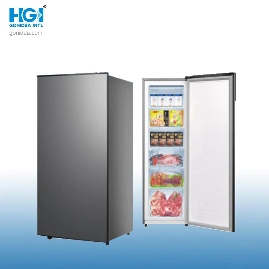 Small Portable Upright Freezer Single Door Deforst Refrigerator Bd-120