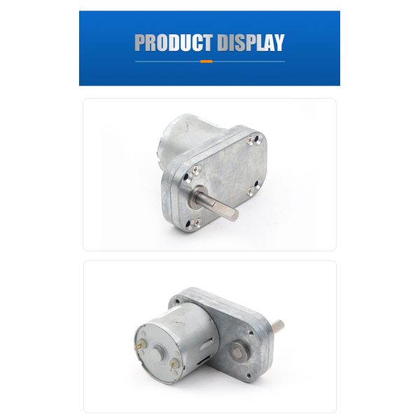 FT-65FGM3530 Flat Gear Motor 24V 12V High Torque Low Rpm DC Motor