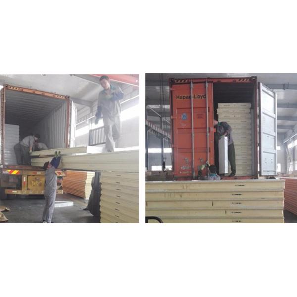 Supermarket Frozen Food Storage Room PU Modular Chiller