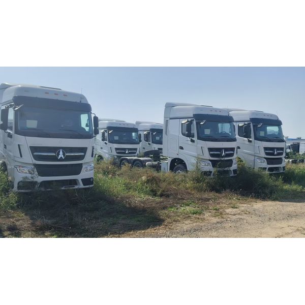 Used Beiben Tractor Truck 6x4 Tractor 10 Wheel 480hp Lhd/Rhd Africa Price 6x6