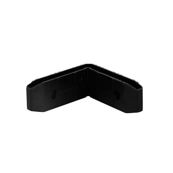 Custom 5x5 Nylon Corner Joint Hardware Sliding Door Fixtures For Furniture