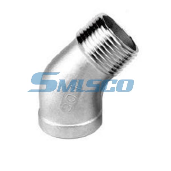 304 Casting Elbow Fitting 1 inch Class 150 Threaded NPT