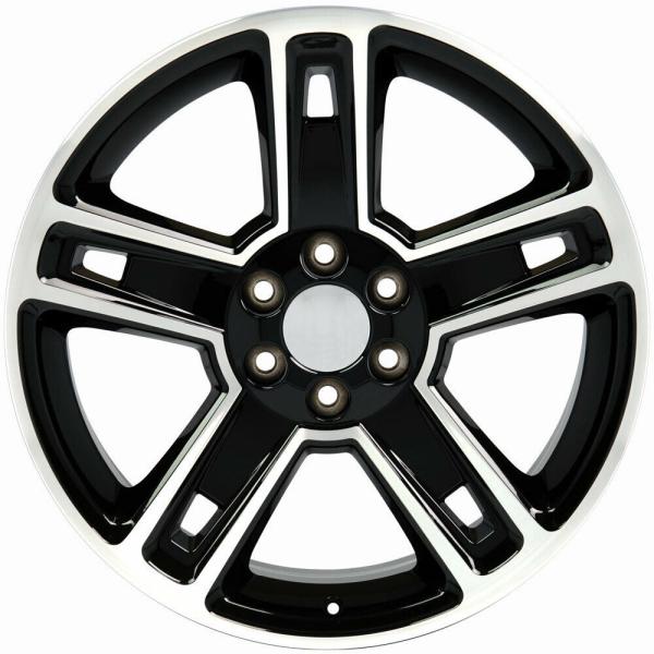 26x10 GMC Replica Wheels Silverado Sierra Mach'D Chevy Truck Rims 5664
