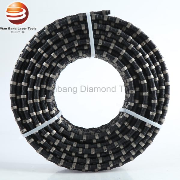 8.5mm Diamond Wire Saw 33Beads/M For Reinforced Concrete