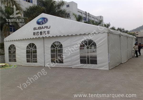 Outdoor White PVC Fabic Cover Anti UV Car Exhibition Tent, Aluminum Profile
