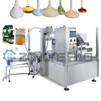 Pegue la máquina de rellenar del champú multifuncional líquido de la empaquetadora
