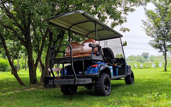 6 movimentação da roda do carrinho de golfe 480kgs Max Speed 50km/H 4 de Seater Mini Off Road Club Car