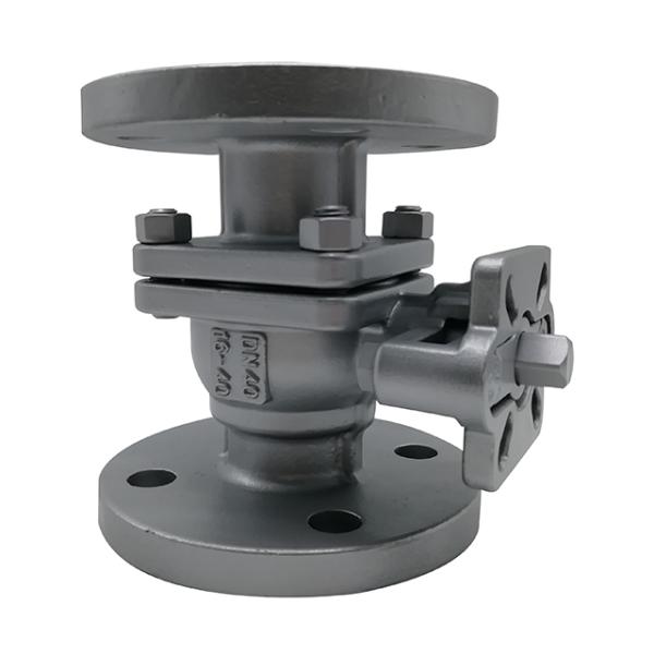 Stainless Steel Ball Valve Flanged Ends With ISO TOP For Gas