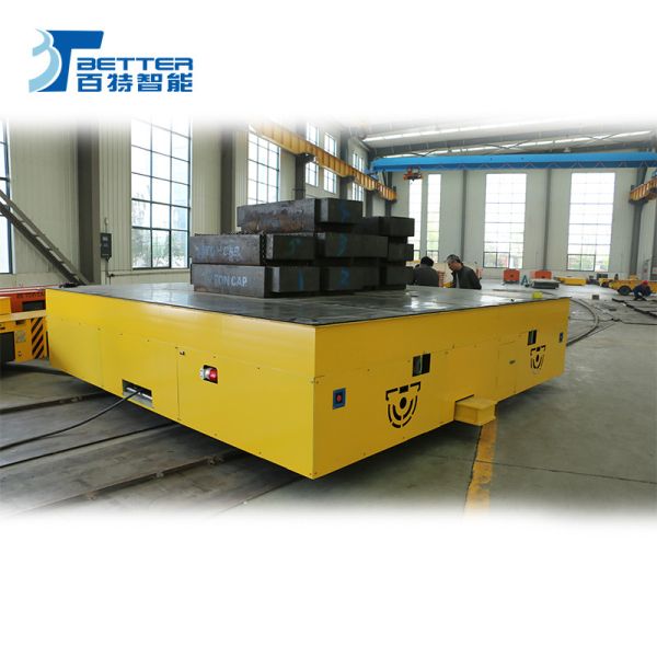 China Supply Electric Transport Carriage Motorized Heavy Cargo Transfer Cart