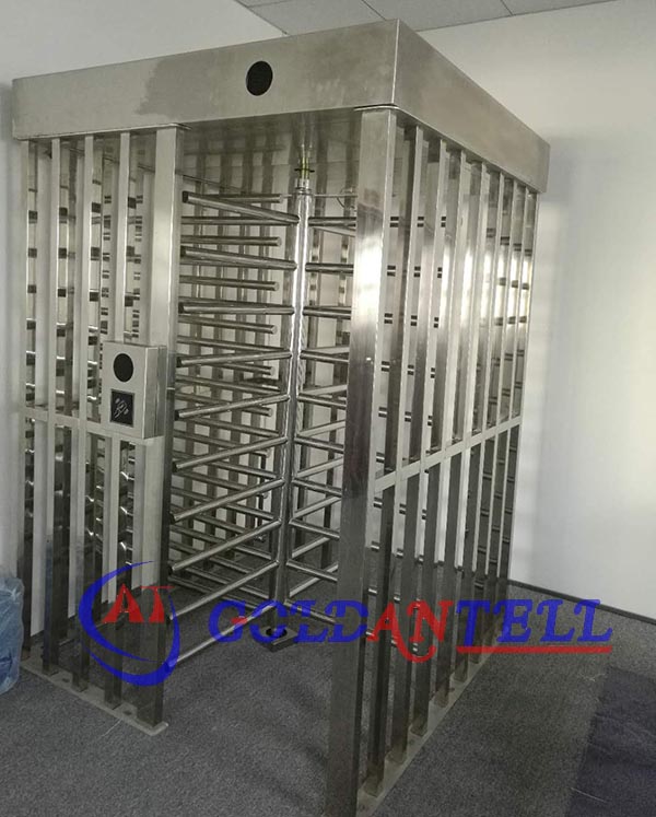 Ворота руки турникета SUS304 4 высоты анти- отпечатка пальцев столкновения RFID полные