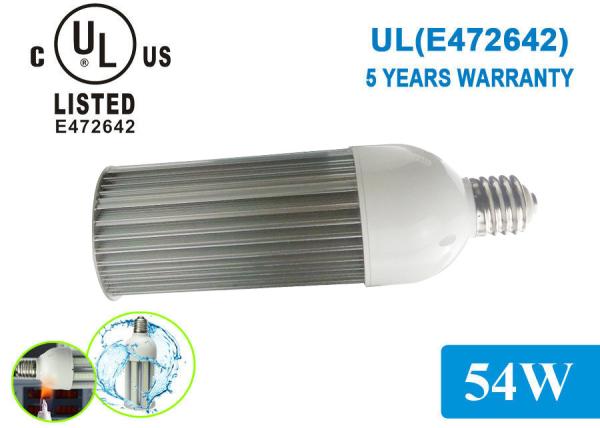 180 Degree Samsung 5630 UL LED Corn COB Light Bulbs 54W 2700K - 6500K for Pathway Lighting