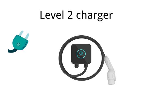 CHAdeMO CCS1 CCS2 Level 2 Wall Mounted EV Charger 32amp Plug And Play