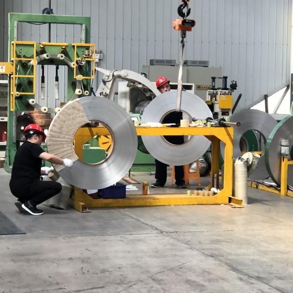 316l 304 301 201 Stainless Steel Precision Strip Ss Metal Coil