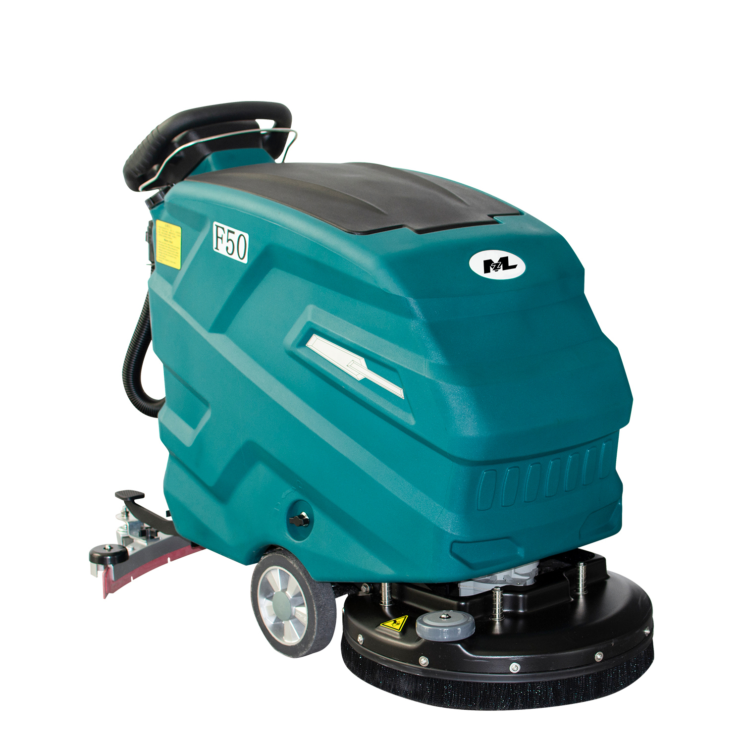 860 Power Floor Cleaning Machine Motor Floor Scrubber Machine 1280 800 1000 MM Marble Surface Specifications F50