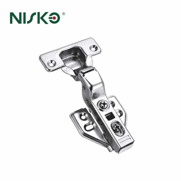 AF-04 Bisagra de puerta oculta de metal con clip y cierre suave