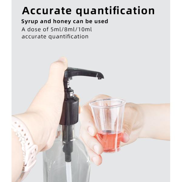 UKPACK 28-410 пластиковый кофейный сироп насос 5 мл 8 мл 10 мл пищевого качества сертифицированный немецкой лабораторией TUV