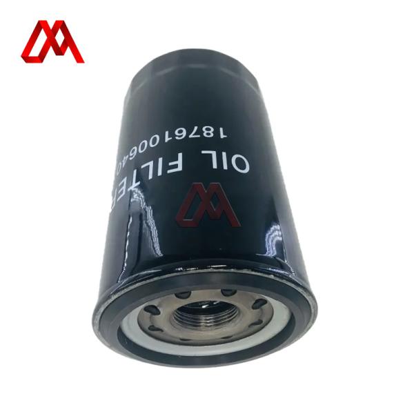 Elemento filtrante de aceite de motor de alta calidad IZUMI 1876100640 1876100641 para camiones ISUZU FVR 6HK1 de servicio pesado – Repuestos automotrices estándar para talleres de construcción y reparación mecánica