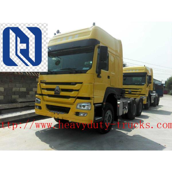 420hp Sinotruk Howo A7 6x4 Prime Mover / 10 Wheeler Tractor Truck
